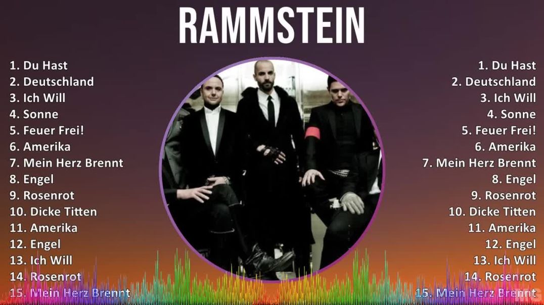 Rammstein 2024 MIX Favorite Songs - Du Hast, Deutschland, Ich Will, Sonne_converted